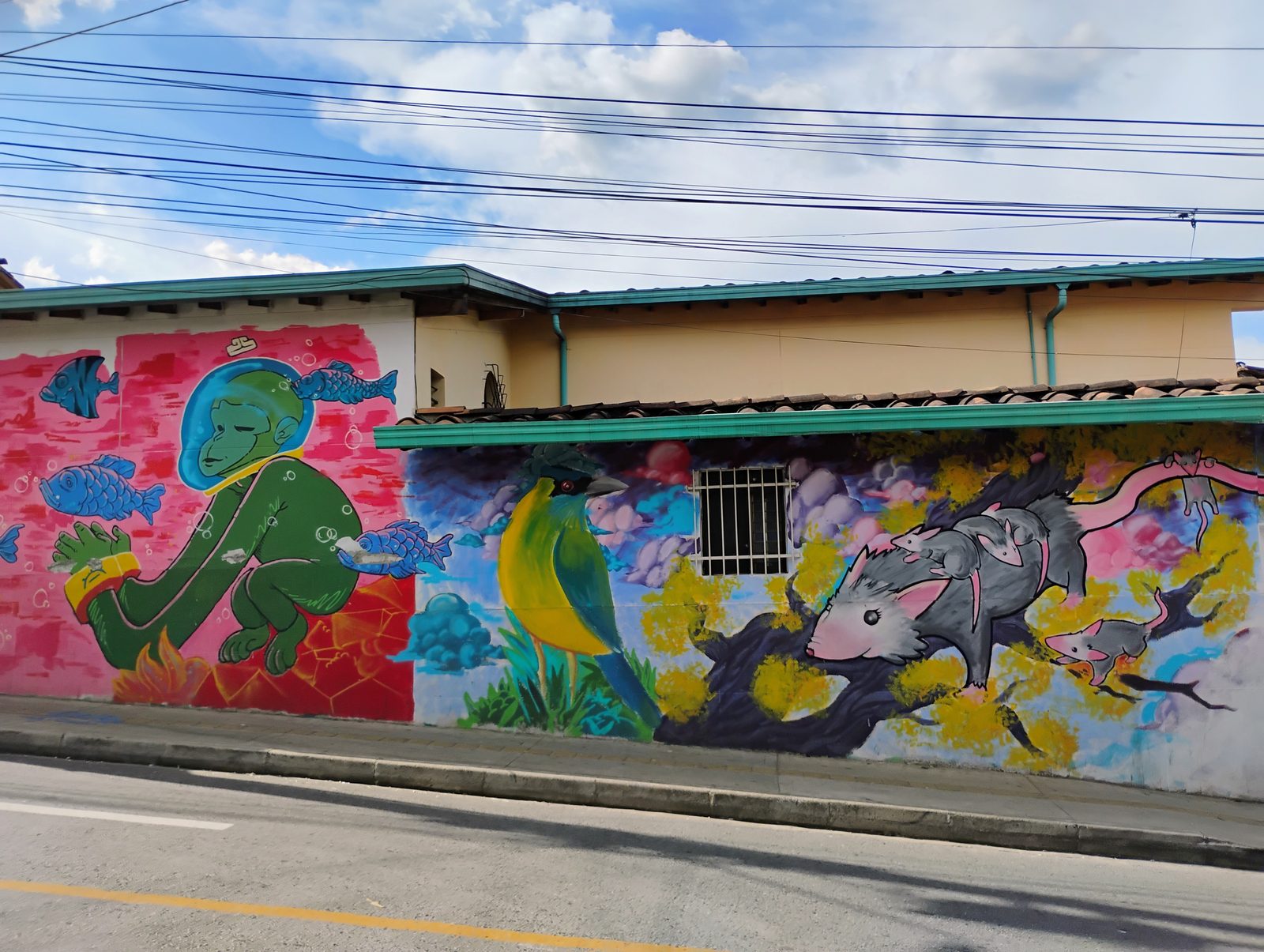 Mural: la fauna &mdash; San Antonio de Prado.